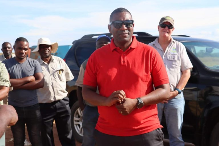 Agriculture Minister Kawale impressed with Mega Farm implementation progress