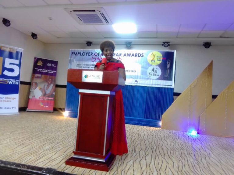 Labour Minister Agnes Nyalonje talks of the need to produce high quality products