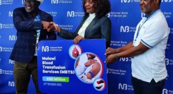 NBM gives MBTS K80 million for procurement of blood bank fridges