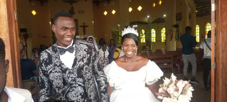 Flames Player, Lawrence Chaziya ties the knot with partner, Gloria