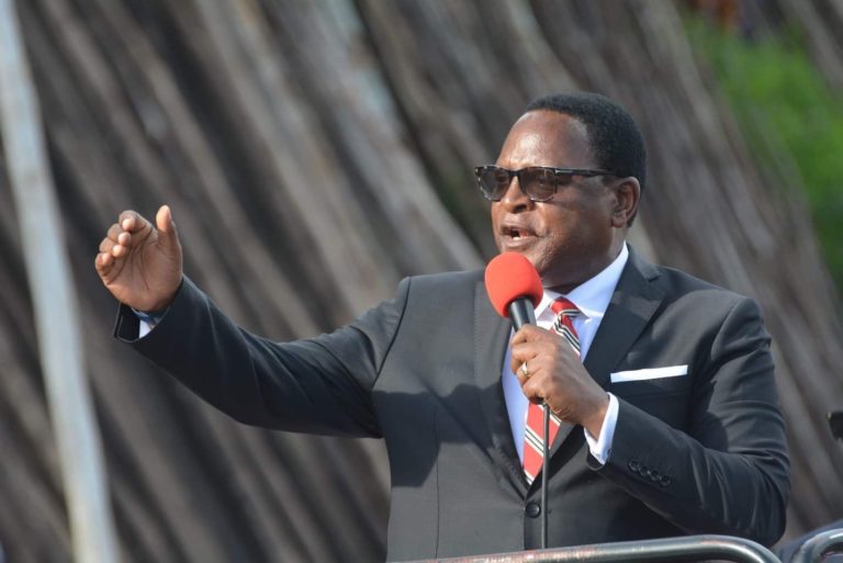 Chakwera silences the critiques on developments