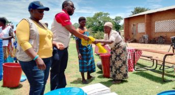 Malawi Red Cross Society donates to 213 households affected by floods