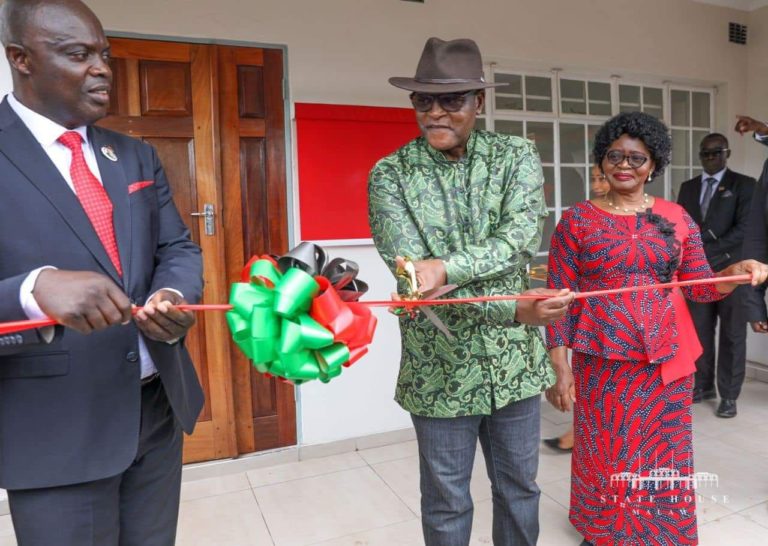 Chakwera happy with Progress of security officers’ housing project