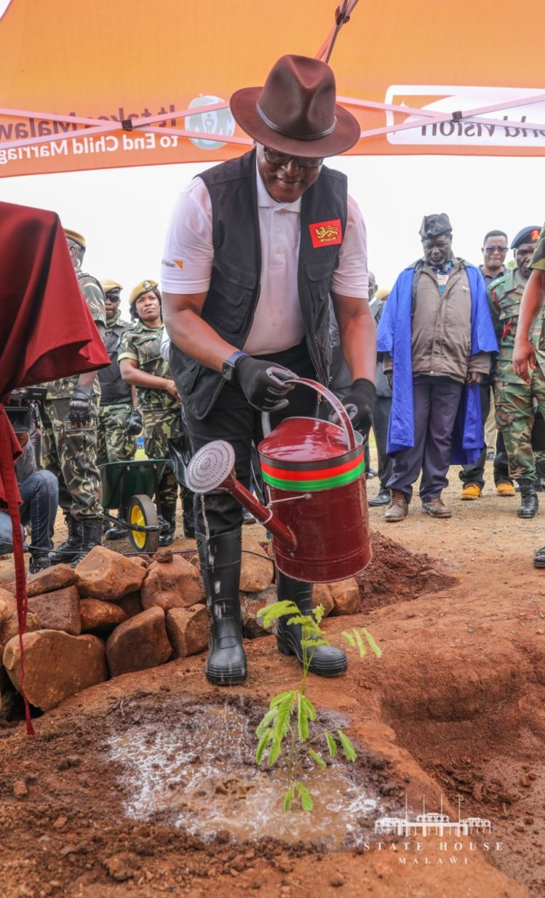 Chakwera launches 2023 – 2024 tree planting season