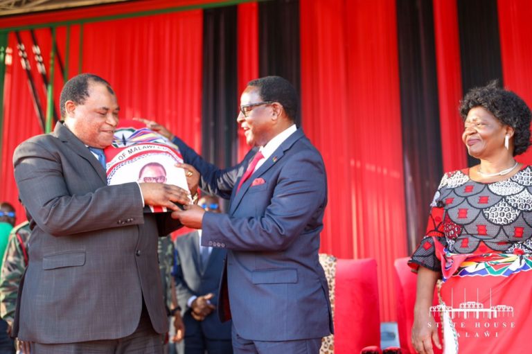 President Chakwera welcomes Uladi Mussa into the mighty  MCP