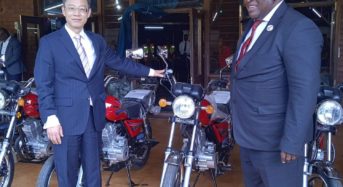 China donates 12 motorcycles to Malawi Police Service
