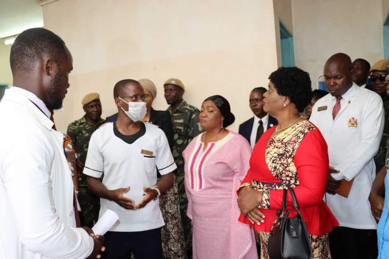 First Lady donates medical equipment to Kabudula Community Hospital