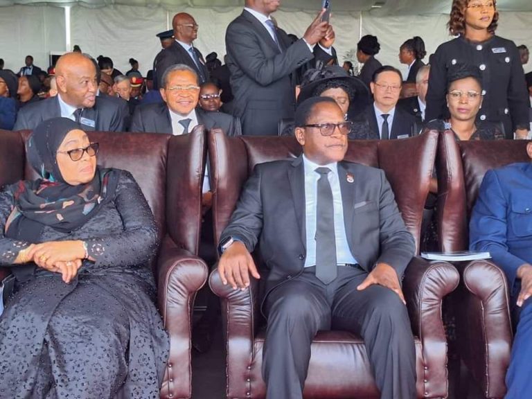 President Chakwera arrives in Namibia to attend State Funeral of the late President Geingob