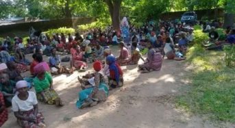 Hunger-Stricken Villagers Flock to MP’s Residence Seeking Help