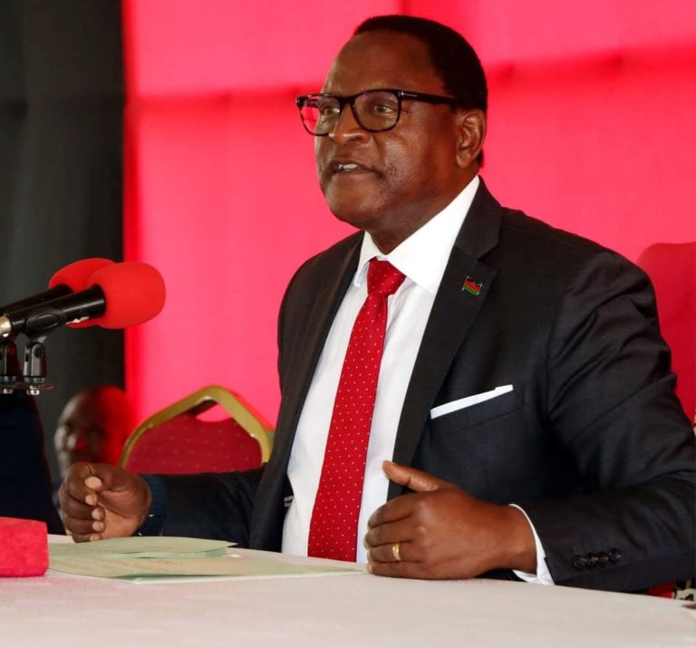 Pay back your loans to the lending institutions-Chakwera