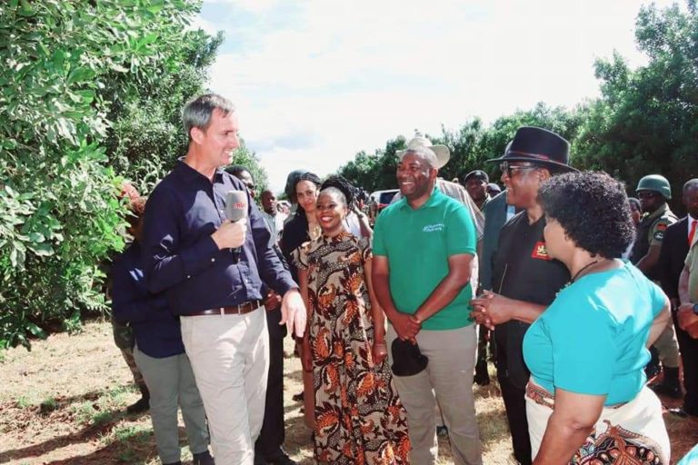 Operations at Tropha’s Kaweche Farm impresses President Chakwera