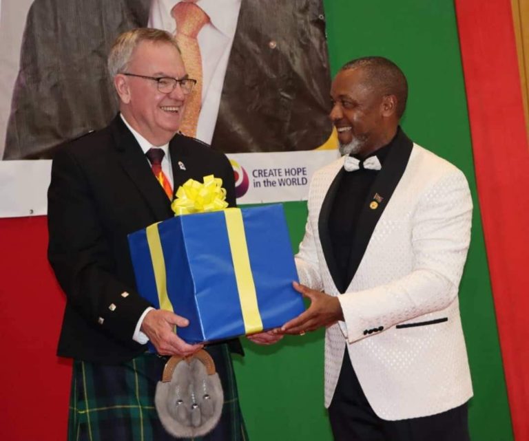 Chilima calls for Rotary International to take the leading role in tackling Mental Health