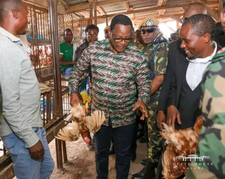 Chakwera visits Mzuzu vendors