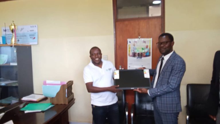 Self Help Africa Donated Computers and Tablets to Dowa Council