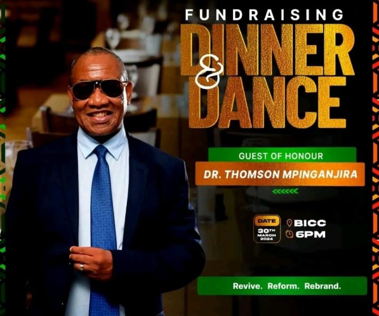 SULOM announces Mpinganjira as guest of honour at its fundraising dinner and dance