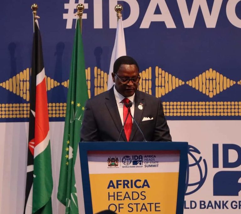 Chakwera tasked to Champion IDA in SADC