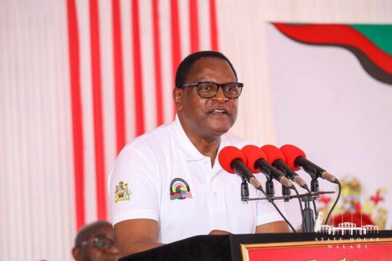 Chakwera commits to farmers support by expanding road networks