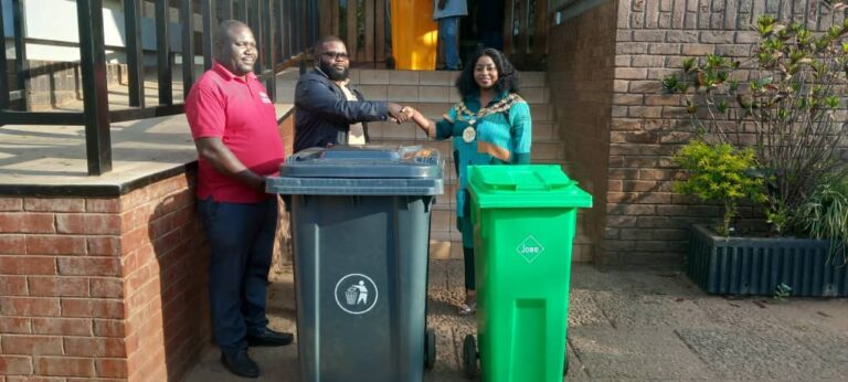 Tamara Safety Services Company Limited donates trash bins worth K2.5 Million to Lilongwe City Council