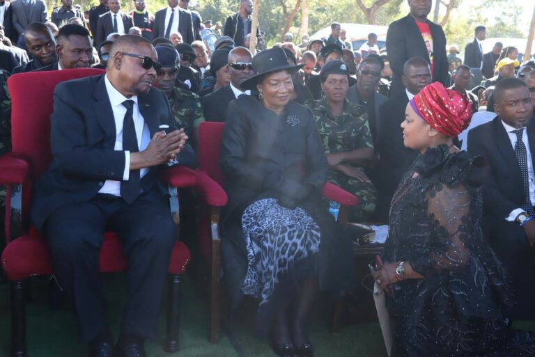 Mutharika’s Political Maneuvering at Chilima’s Funeral Sparks Controversy
