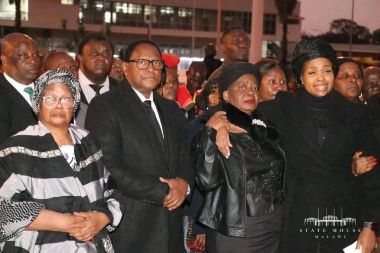 Chakwera forms committee to organize state funeral for VP Chilima,8 others
