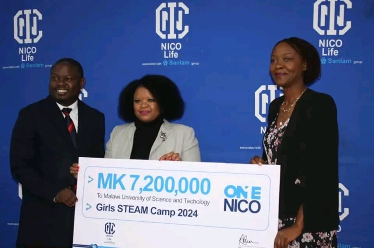 Nico Life Insurance supports girls’ STEAM Camp with K7.2 million donation