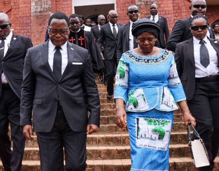 Chakwera leads CCAP Nkhoma Synod celebrating life of Rev. KJ Mgawi
