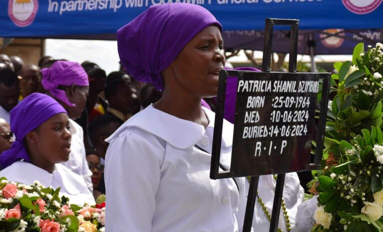 Trouble at Muluzi’s funeral as UTM women try to block Joyce Banda from speaking
