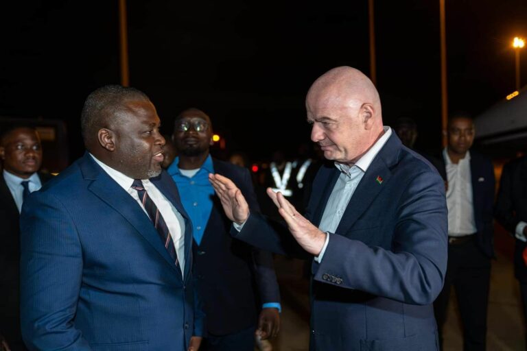 FAM revises FIFA President ‘Infantino’s program following Chilima’s death