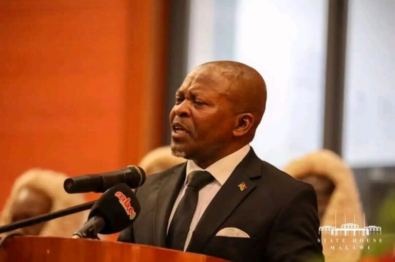 New VP Michael Usi vows to work closely with president Lazarus Chakwera in developing Malawi