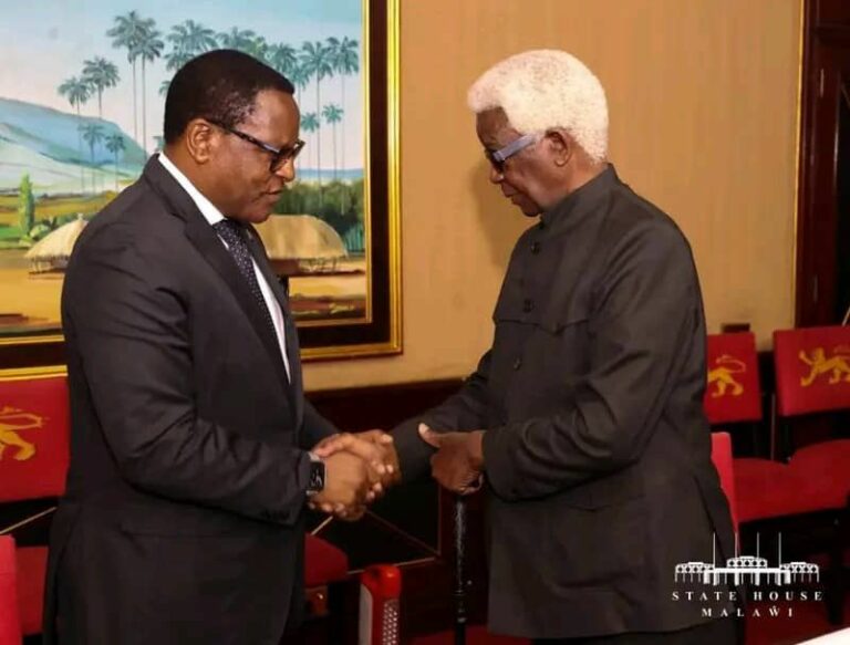 Paramount Chiefs Condole with President Chakwera