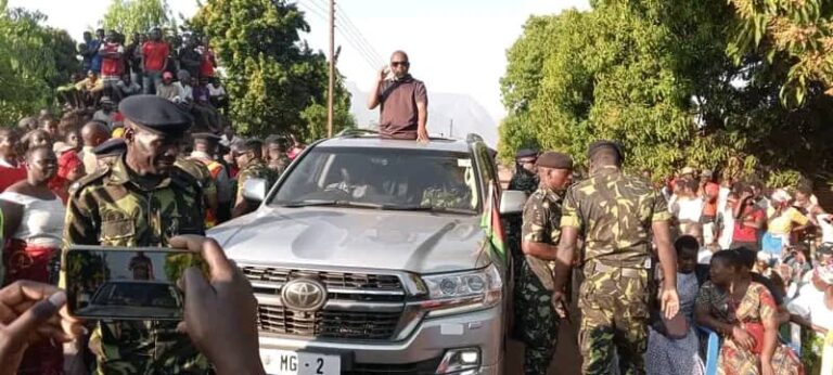 Vice President Dr. Michael Usi returns to his roots