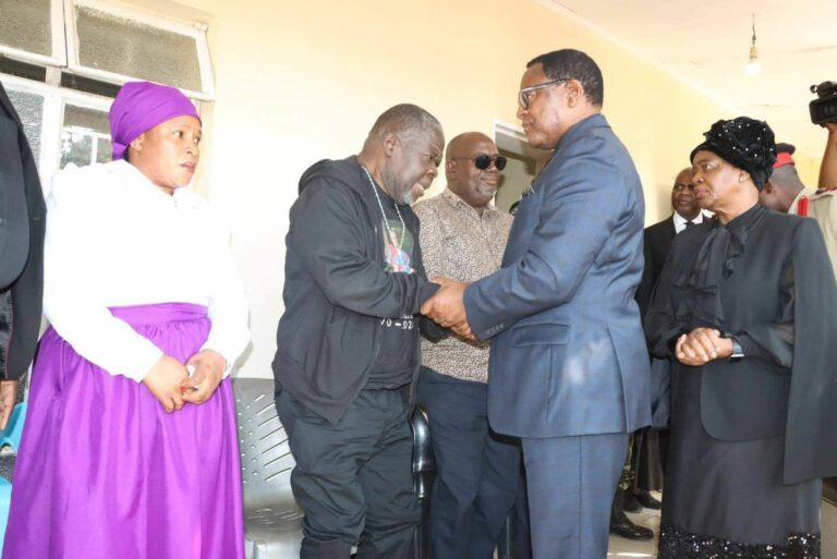 Chakwera attends Lucius Banda funeral