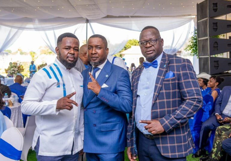 Shadric Namalomba and Page  House Media Team contribute 1 Million Kwacha