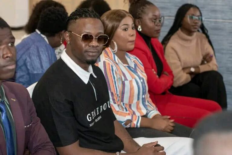 Vice-President Michael Usi engages with creative sector stakeholders at Amaryllis Hotel