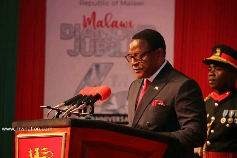 President Chakwera criticizes cyber crime arrests amidst plane crash tragedy
