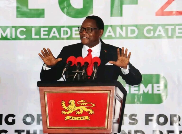 President Chakwera  urges Malawians to persevere in pursuit of change