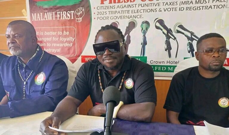Malawi First gives Govt 10-day ultimatum to address citizen grievances