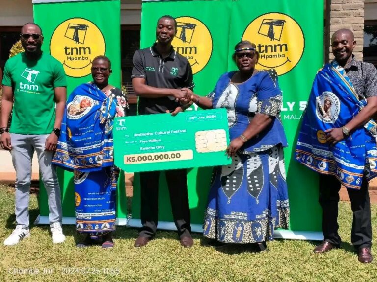 TNM Plc boosts Umthetho Cultural Festival with K5 million donation