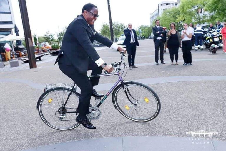 President Dr. Lazarus Chakwera Visits German Bike Manufacturing Company: Promising Developments for Malawi