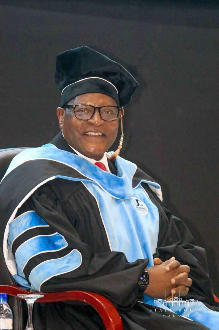 Mozambique University Confers Chakwera an honorary degree