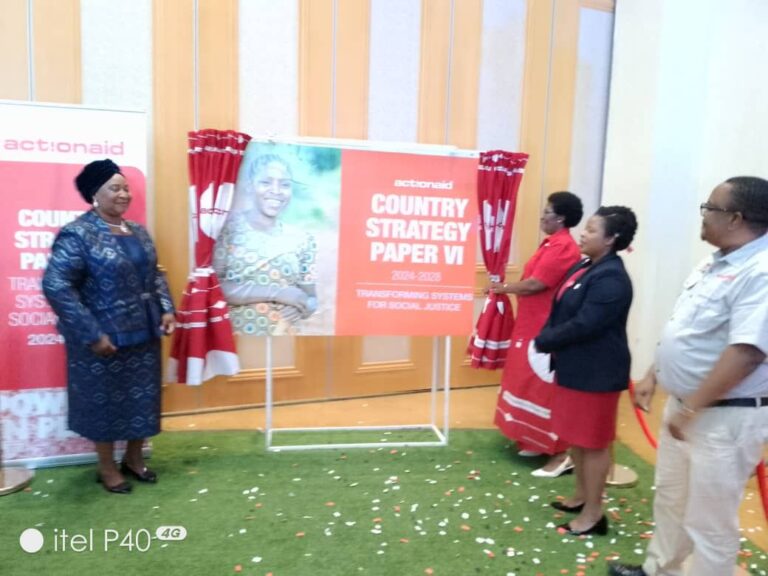 Action Aid launches country’s strategy plan&nbsp; paper VI&nbsp;