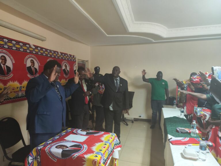 Delegates speak blessings on Ken Zikhale Ng’oma