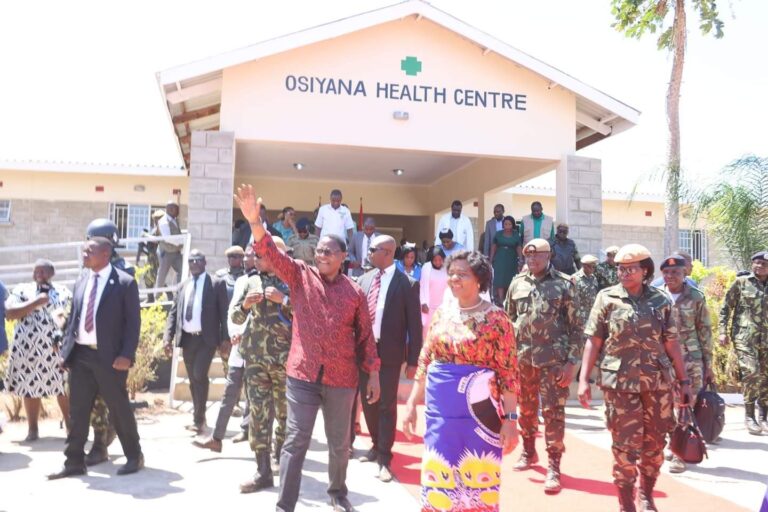 President Chakwera opens<br>Osiyana Rural Hospital in Nsanje