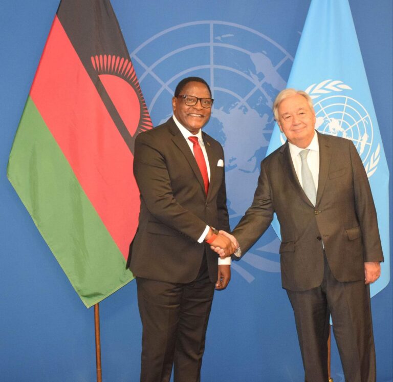 Malawi for closer partnership and collaboration with UN to achieve SDGs