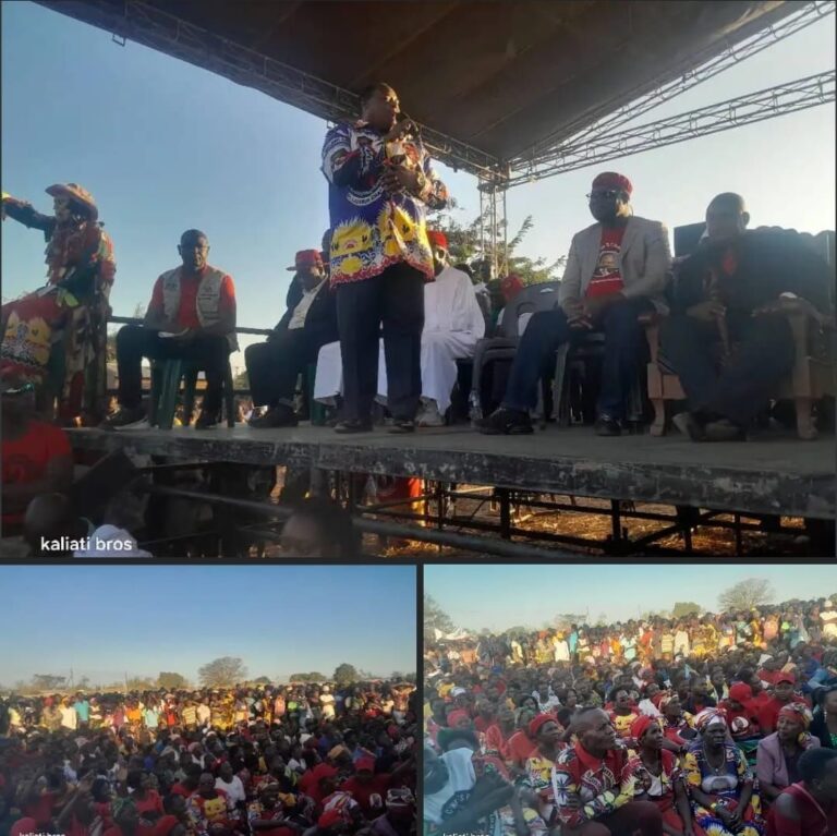 MCP’s Uladi Mussa urges Malawians to reject Political Parties that promise false hopes