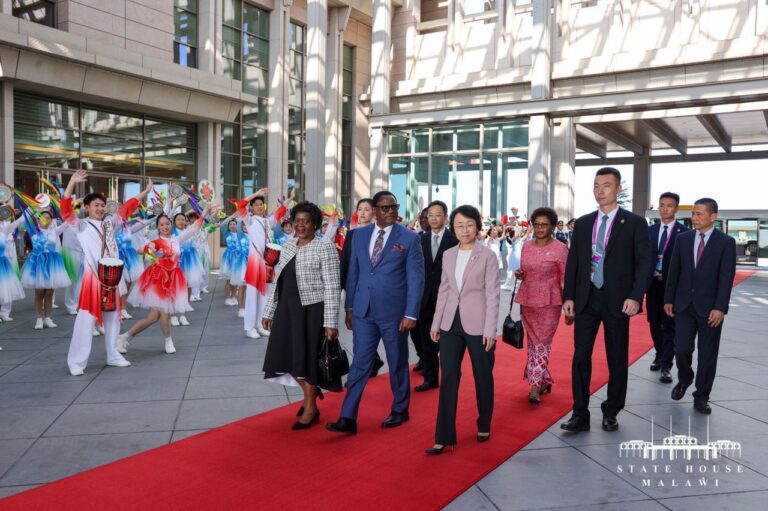 Chakwera wafika m’mzinda wa Beijing ku China