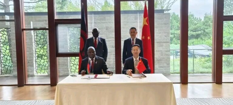 Malawi, China sign K50 billion financing agreement for judicial complex construction