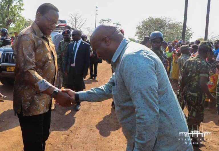 Prospering together: Chakwera storms Lower Shire Commissions Marep 9