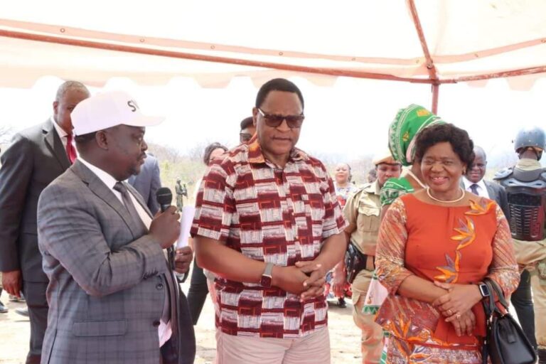 President Chakwera tours shire Valley Transformation Project