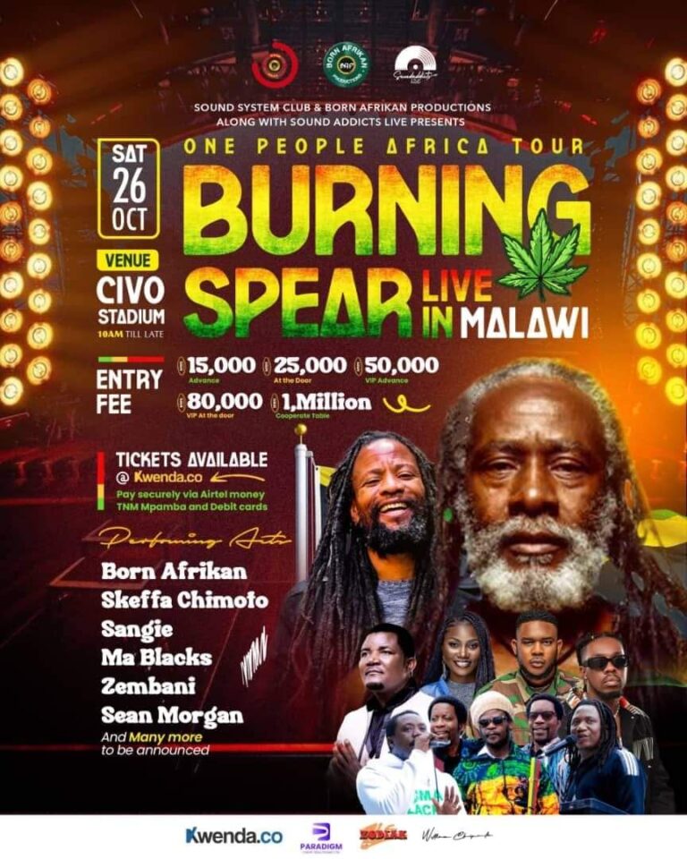 Local reggae artists dominate list for the Burning Spear show